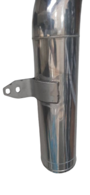 تصویر   لوله بین توربو و اینترکولر کشنده دیما HT-490 ( لوله استیل بزرگ هواکش )