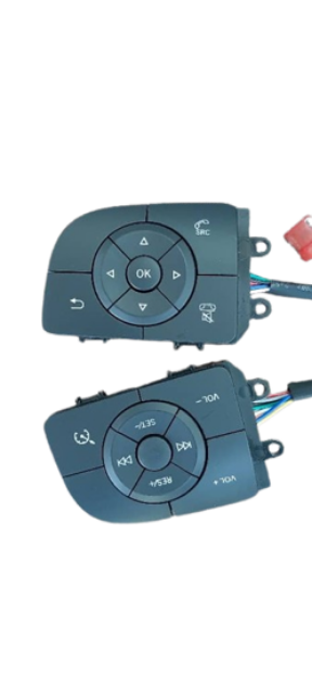تصویر  دکمه های کنترلی روی فرمان کشنده دیما HT-490