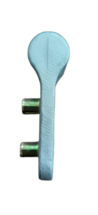 تصویر  لولا کوچک الومنیومی جلو پنجره چپ کشنده دیما HT-490