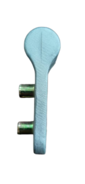 تصویر  لولا کوچک الومنیومی جلو پنجره چپ کشنده دیما HT-490 ( پایه لولای جاپایی جلو چپ )